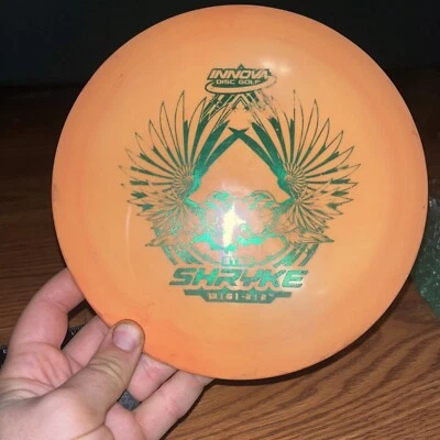 Used Innova STAR SHRYKE 172g Orange disc golf driver Nice Condition - Image 1 of 3