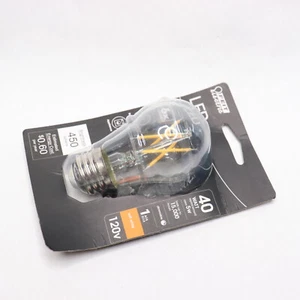 (2-Pk) Feit Electric LED Bulb Soft White A15 E26 40W Eqv - Picture 1 of 4