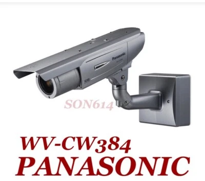 Security Bullet Color Camera 5-40mm 540TVL Weather-Proof Panasonic WV-CW384 NEW! - Image 1 of 4