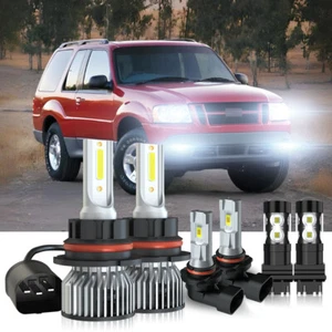 PARA Ford Explorer Sport Trac 2001-2005 Faros LED Bombillas antiniebla Luz intermitente - Imagen 1 de 24
