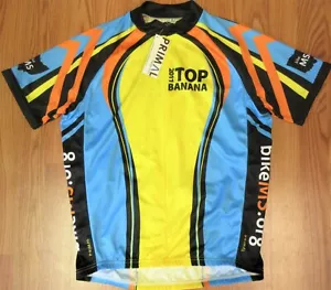¡NUEVO! Camiseta/camisa de ciclismo Top Banana 2017 con cremallera completa, L - Imagen 1 de 5