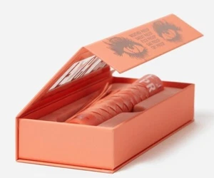 JEFFREE STAR COSMETICS CORAL F*ck Prueba MASCARA PINCHADA Naranja-Rosa COSPLAY ¡NUEVO! - Imagen 1 de 6