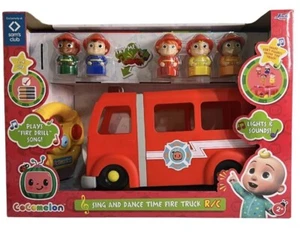 10" Cocomelon Sing and Dance Time Fire Truck R/C - Educational Toy with Music - Picture 1 of 5