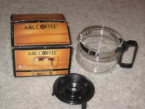 Mr. Coffee 4 Cups Replacement Decanter New Old Stock Unused Fits BL6, PR6, PR6D - Picture 1 of 10