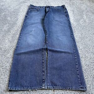 vintage y2k cyber southpole fade oversized baggy cut blue jeans size 34x30 jnco