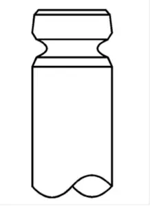 1x Mahle 039VA31047100 Outlet Valve for Ci̇troën Peugeot 1007, 206, 207, 307 308 - Picture 1 of 2