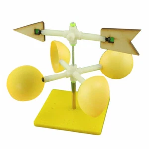 2PCS Wind Vane DIY Assembly Model Kids Scientific Experiment Educational Toys - Picture 1 of 7