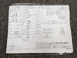 Grove AMZ46E AMZ46NE Ascensore Aereo Schema Cablaggio Elettrico Schema Manuale - Foto 1 di 1