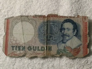 Netherlands Banknotes 1953 Tien Gulden De Nederlandsche Bank Hugo De Groot - Picture 1 of 12