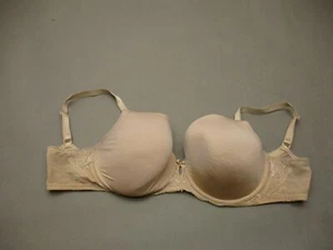 38DD Torrid Curve Womens Nude Underwire Lined Back Close Full Coverage Bra 6F - Picture 1 of 8
