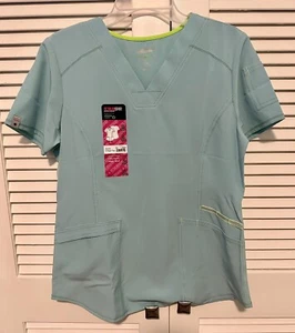 Scrubstar Solid Tranquil Sage Scrub Top-XS ***BRAND NEW WITH TAGS*** - Picture 1 of 2