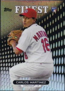 2013 Topps Finest Refractor #89 - Carlos Martinez Rookie - Picture 1 of 2