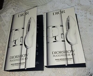 2x DIOR Diorshow Maximizer 4D Base Serum Mascara LASH PRIMER-SERUM 0.03 oz NIP - Picture 1 of 2