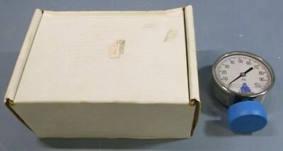 Anderson Instrument EL071010161111A0000 Pressure Gauge 0-100PSI 1-1/2" Conn. - Image 1 of 4