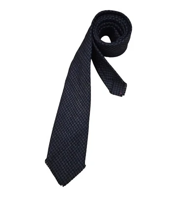 🆕️Corbata de cachemir pata de gallo marrón 7 veces sin punta Kiton Cipa 1960 ITALIA 62"/ 3,2" Foto 1 de 4