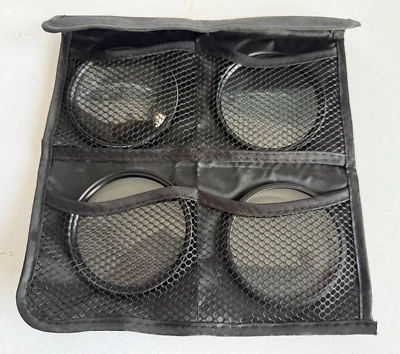 Polaroid 72mm 4-Piece Close Up Camera Lens Filter Kit 1x 2x 4x 10x never used - Image 1 of 4