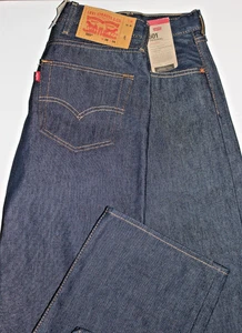 LEVI'S 501 BUTTON FLY SHINK TO FIT BLUE JEANS SZ: 38 X 34 NEW W/DEFECTS - Picture 1 of 3