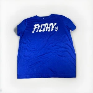 under amour blue shirt boys medium Filthy - Picture 1 of 7