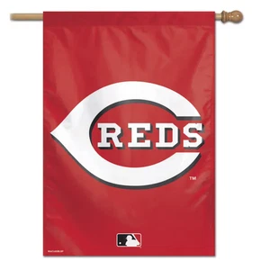 MLB Cincinnati Reds House Flag and Banner Wincraft *NEW* - Picture 1 of 1