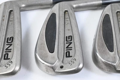 Ping S59 Irons / 3-PW / Black Dot / Stiff Flex Ping TFC 100 Shafts - Image 1 of 4