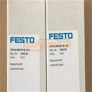 ONE FESTO CPE14-M1CH-5J-1/8 550239 Solenoid Valve NEW - Picture 1 of 1