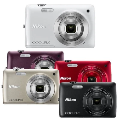 Nikon COOLPIX S4300 Digitalkamera 16 Megapixel 6-fach optischer Zoom CCD-Sensor - Bild 1 von 4