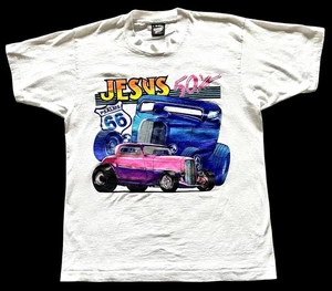 De colección ~ Camisa de Gira Jeff Fenholt ~ Estrellas de Pantalla Puntada Única ~ Jesús Salmos Años 50 66 - Imagen 1 de 7