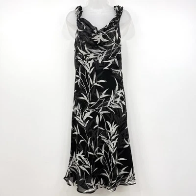 Vestido de seda Y2K The Limited de colección para mujer 10 hadas grunge caprichoso evento capucha cuello Foto 1 de 4