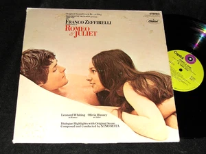 Nino Rota Capitol LP SOUNDTRACK ROMEO AND JULIET Franco Zefferelli Green Lb 1968 - Bild 1 von 1