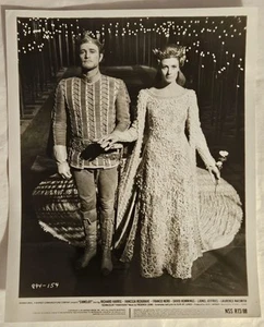 Camelot 1967 King Arthur~ Richard Harris, V. Redgrave Promo Movie B&W 8x10 - Picture 1 of 2