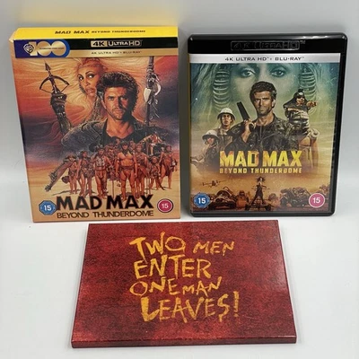 Mad Max Beyound Thunderdome [4K Ultra HD + Bluray] Cine Collectors Edition UK - Image 1 of 4