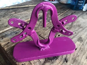 Industrial Art Sculpture Metal Art Purple Titled “ Every Politician” - Picture 1 of 5