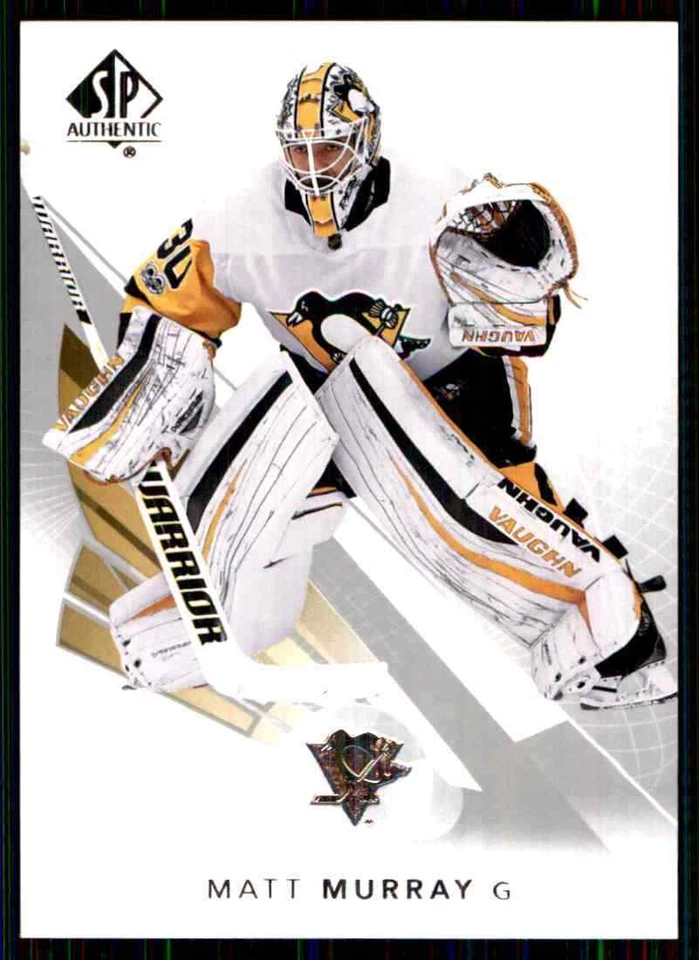 2017-18 Upper Deck SP Authentic Matt Murray #5 - Image 1 of 2