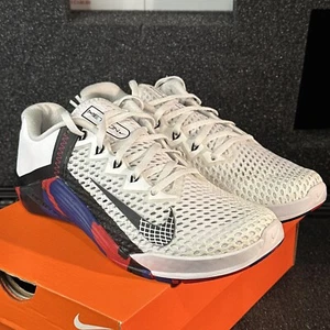 M 6/W 7.5, Nike Metcon 6, White/Black-GYM Red, DJ3019-106 - Picture 1 of 16
