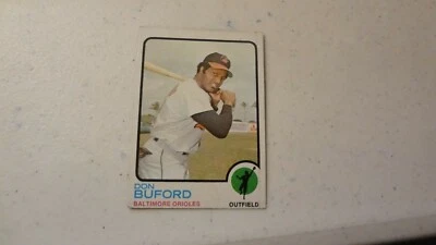 1973 TOPPS # 183 DON BUFORD BASEBALL CARD - Image 1 of 2