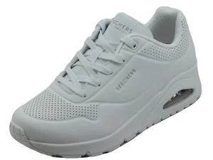 Skechers 73690 Stand On Air White Scarpe Sportive per Donna in ecopelle - Imagen 1 de 3