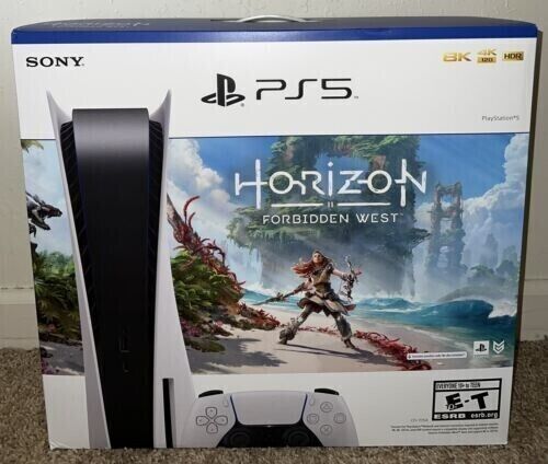 Sony PS5 Blu-Ray Edition Horizon Forbidden West Bundle - White