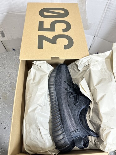 Taglia 9.5 Adidas Yeezy Boost 350 V2 Onyx 100% autentiche pronte per la spedizione