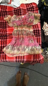 Boho Flowy Top From Early 2010s Juniors Size 7 - Picture 1 of 4