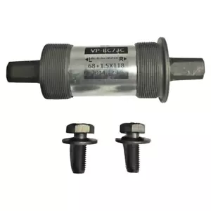 VP Square Taper Cartridge Bearing Bottom Bracket English VP-BC73C 68x118 NEW - Picture 1 of 6