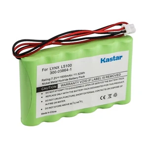 Kastar Battery For Ademco Honeywell Lynx L3000 Lynx L5000 Lynx L5100 300-03864-1 - Picture 1 of 2