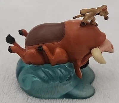 Figura PVC Aplausos Decopac Disney De Colección Topper Rey León Timón y Pumba Wave Foto 1 de 4