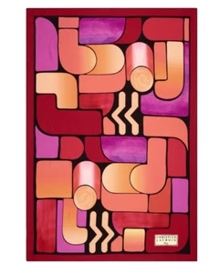 Lacroix Graphe Magenta Überwurf 130 x 180 cm BLCL5012 - Bild 1 von 3