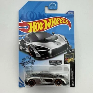 Hot Wheels 2020 McLaren Senna Walmart #18 Zamac #233 Nightburnerz 9/10 Malaysia - Picture 1 of 7