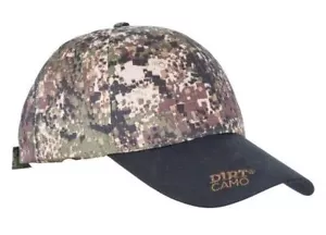 Ridgeline Dirt Camo Cap Camouflage Baseball Hat Country Hunting Shooting - Picture 1 of 2