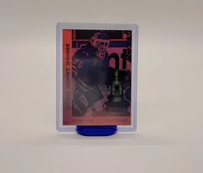 1991-92 Upper Deck Award Winner Holograms Ed Belfour Chicago Blackhawks #AW7 - Image 1 of 4