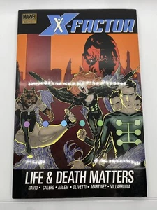 X-FACTOR Life & Death Matters - Peter David - Marvel Trade Paperback - Picture 1 of 3