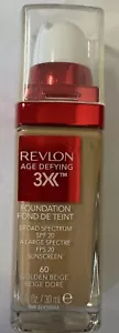 Revlon AGE DEFYING 3X Foundation 60 golden beige - Bild 1 von 2