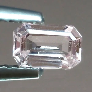 0.51cts Octagon Light Pink Natural Ceylon Sapphire Loose Genuine Gemstones - Picture 1 of 3