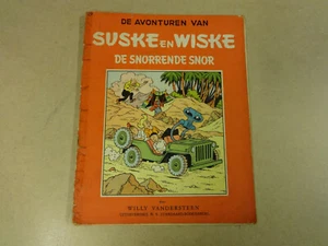 STRIP HERDRUK UIT 1958 ONGEKLEURD / SUSKE EN WISKE N° 29 - DE SNORRENDE SNOR - Imagen 1 de 7